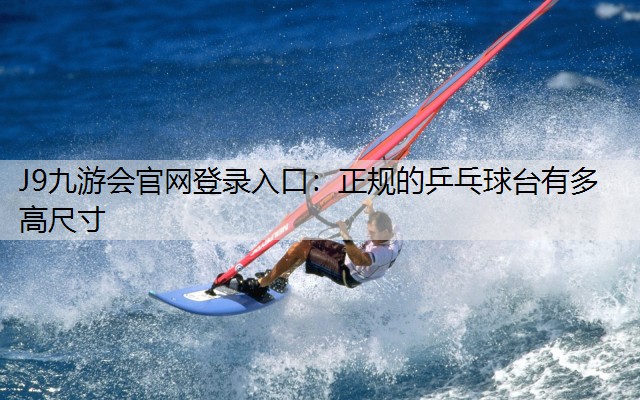 J9九游会官网登录入口：正规的乒乓球台有多高尺寸