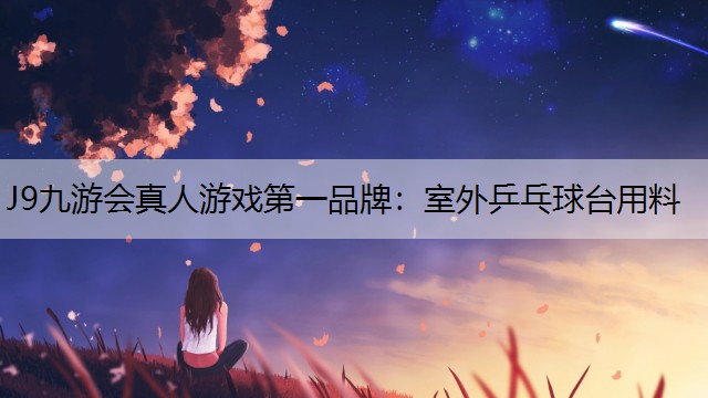 室外乒乓球台用料